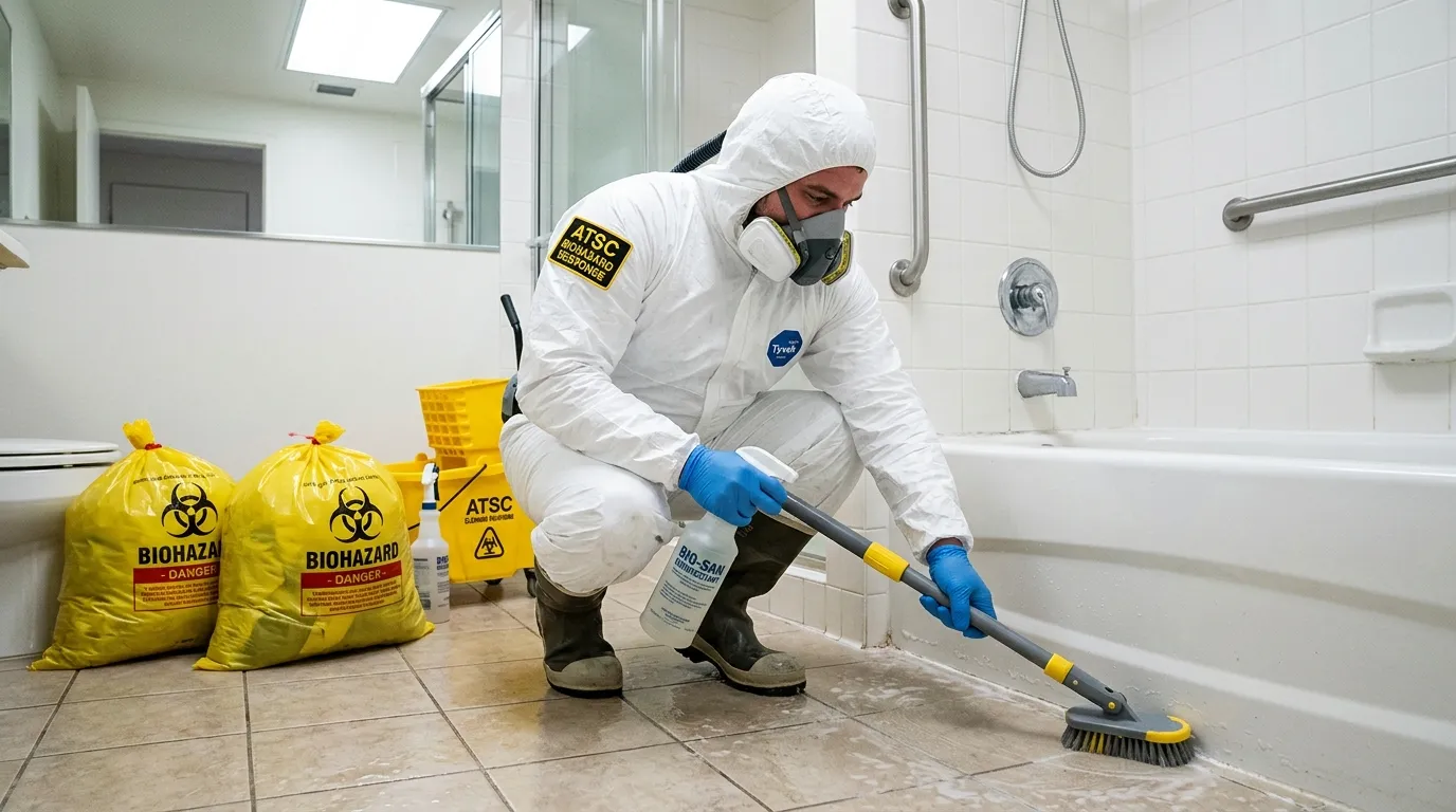 Decontamination equipment deployed for Blood Cleanup in Belding